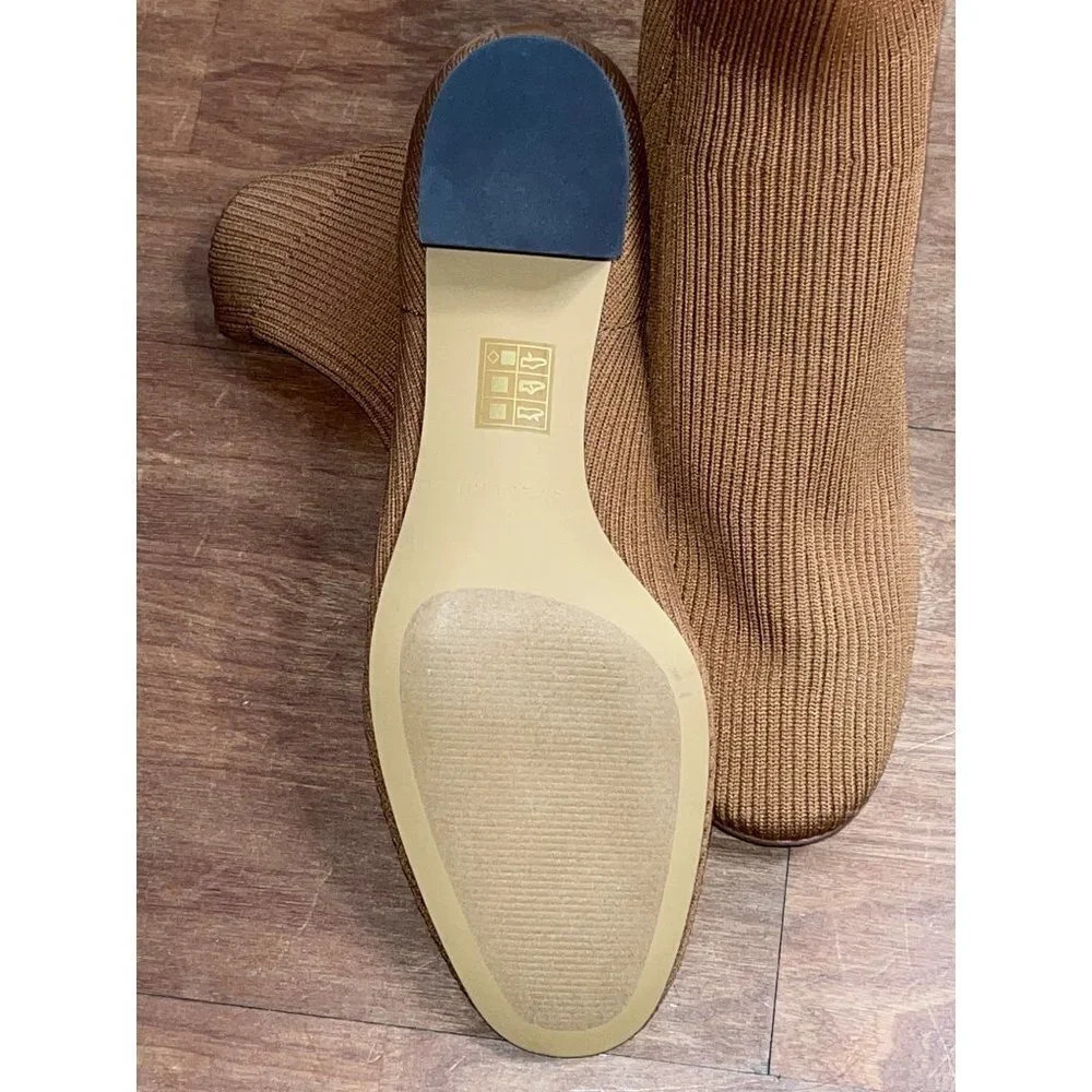 Everlane Toffee The Glove Knit Booties - Picture 9 of 14